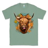 Sage fall highland cow Classic Tee - Jasminsmagicworld