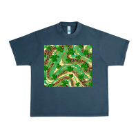 Midnight Navy St. Patrick's Day Shamrock Leopard Urban Heavy Tee - RanaPortraitStore