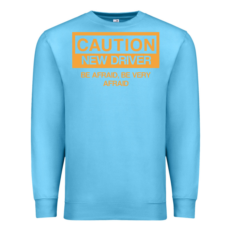 Caution New Student Driver Funny Premium Sweatshirt by linhVisuals | Teevron