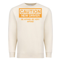 Sandshell caution new student driver funny Premium Sweatshirt - linhVisuals