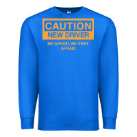 True Royal caution new student driver funny Premium Sweatshirt - linhVisuals