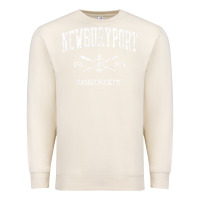 Sandshell newburyport ma vintage crossed oars & boat anchor sports t shirt Premium Sweatshirt - linhVisuals