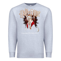 Heather Grey hairy otter [tb] Premium Sweatshirt - linhVisuals