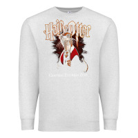 Oatmeal Heather hairy otter [tb] Premium Sweatshirt - linhVisuals