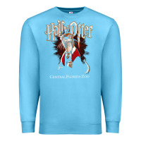 Ocean Blue hairy otter [tb] Premium Sweatshirt - linhVisuals