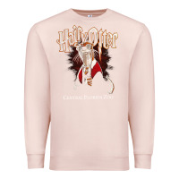Pale Pink hairy otter [tb] Premium Sweatshirt - linhVisuals