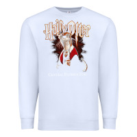 White hairy otter [tb] Premium Sweatshirt - linhVisuals