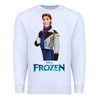 White hans frozen Premium Sweatshirt - linhVisuals
