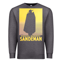 Charcoal Heather sandeman, from vintage port & sherry advertisement   vintage advertise Premium Sweatshirt - linhVisuals