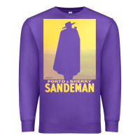 Purple sandeman, from vintage port & sherry advertisement   vintage advertise Premium Sweatshirt - linhVisuals