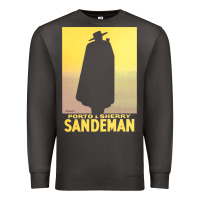 Smoke sandeman, from vintage port & sherry advertisement   vintage advertise Premium Sweatshirt - linhVisuals