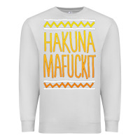 Dove Grey hakuna mafuckit [tb] Premium Sweatshirt - linhVisuals