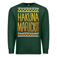 Sports Green hakuna mafuckit [tb] Premium Sweatshirt - linhVisuals