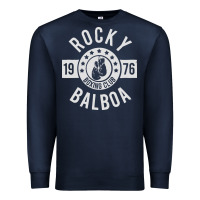 Navy rocky boxing club Premium Sweatshirt - linhVisuals