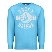 Ocean Blue rocky boxing club Premium Sweatshirt - linhVisuals