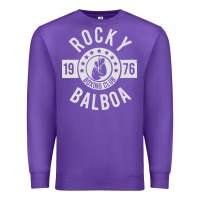 Purple rocky boxing club Premium Sweatshirt - linhVisuals
