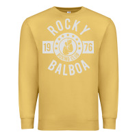 Antique Gold rocky boxing club Premium Sweatshirt - linhVisuals