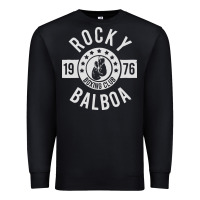 Black rocky boxing club Premium Sweatshirt - linhVisuals