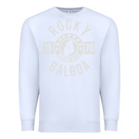 White rocky boxing club Premium Sweatshirt - linhVisuals