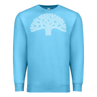 Ocean Blue oakland california hoodie   oak tree Premium Sweatshirt - linhVisuals