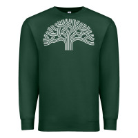 Sports Green oakland california hoodie   oak tree Premium Sweatshirt - linhVisuals