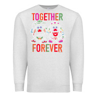 Oatmeal Heather mr. & mrs. potato head day of the dead together forever premium t shir Premium Sweatshirt - linhVisuals