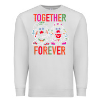Dove Grey mr. & mrs. potato head day of the dead together forever premium t shir Premium Sweatshirt - linhVisuals