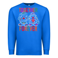 True Royal mr. & mrs. potato head day of the dead together forever premium t shir Premium Sweatshirt - linhVisuals
