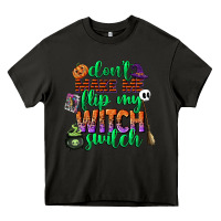 Asphalt dont make me flip my witch switch Heavy Core Tee - CowGirlArtShop