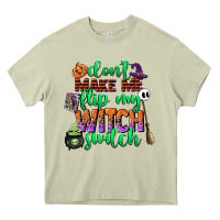 Mossy dont make me flip my witch switch Heavy Core Tee - CowGirlArtShop
