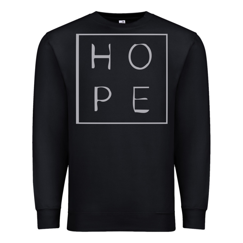 Hope Quote Premium Sweatshirt by linhVisuals | Teevron