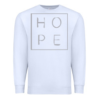 White hope quote Premium Sweatshirt - linhVisuals