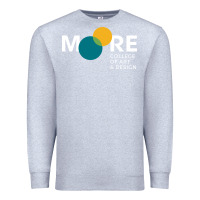 Heather Grey Moore College of Art and Design Premium Sweatshirt - linhVisuals