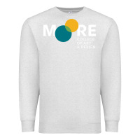 Oatmeal Heather Moore College of Art and Design Premium Sweatshirt - linhVisuals