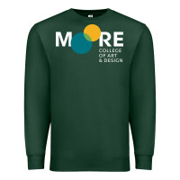 Sports Green Moore College of Art and Design Premium Sweatshirt - linhVisuals