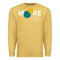 Antique Gold Moore College of Art and Design Premium Sweatshirt - linhVisuals