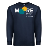 Navy Moore College of Art and Design Premium Sweatshirt - linhVisuals
