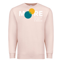 Pale Pink Moore College of Art and Design Premium Sweatshirt - linhVisuals