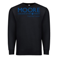Black Moore College of Art and Design Premium Sweatshirt - linhVisuals