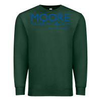 Sports Green Moore College of Art and Design Premium Sweatshirt - linhVisuals