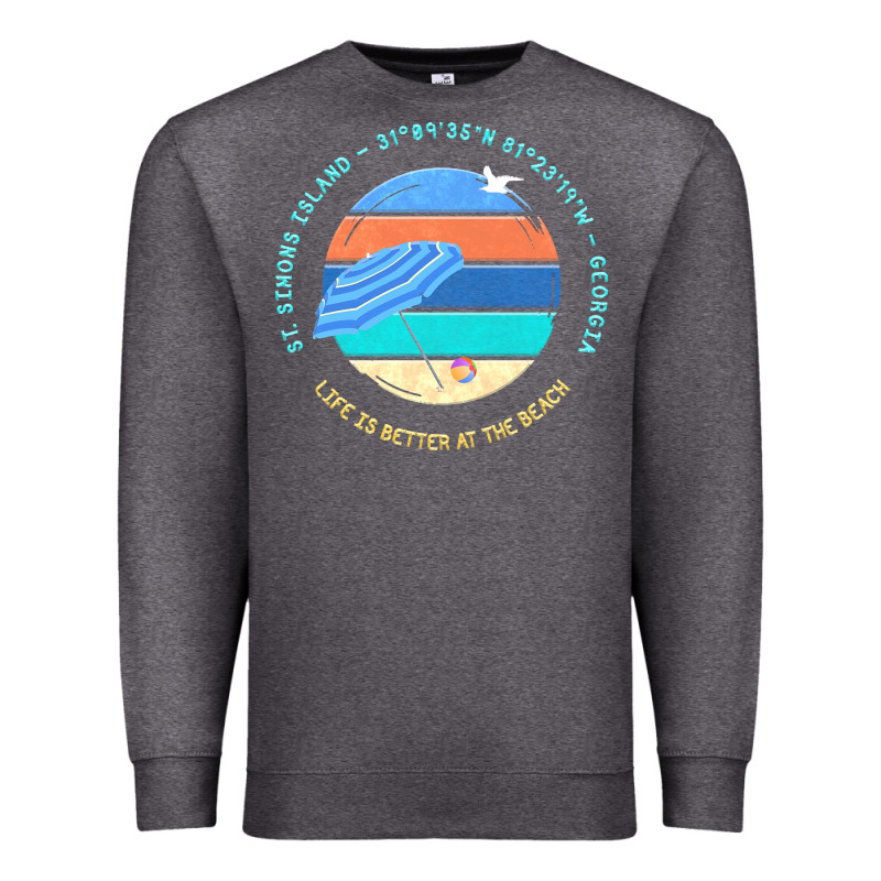 St Simons Island T  Shirt St. Simons Island, Georgia T  Shirt Premium Sweatshirt by linhVisuals | Teevron