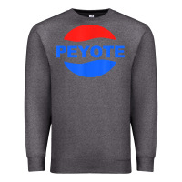 Charcoal Heather peyote t shirt funny saying sarcastic novelty humor cool t shirt Premium Sweatshirt - linhVisuals