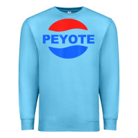 Ocean Blue peyote t shirt funny saying sarcastic novelty humor cool t shirt Premium Sweatshirt - linhVisuals