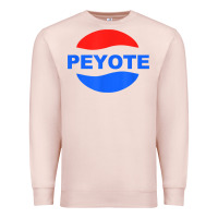 Pale Pink peyote t shirt funny saying sarcastic novelty humor cool t shirt Premium Sweatshirt - linhVisuals