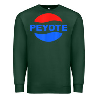 Sports Green peyote t shirt funny saying sarcastic novelty humor cool t shirt Premium Sweatshirt - linhVisuals