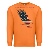 Carrot courage is contagious and eagle Premium Sweatshirt - linhVisuals