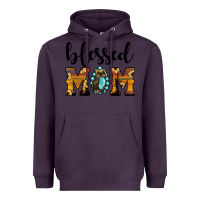 Plum blessed mom Heavyweight Hoodie - JahusDesignShop