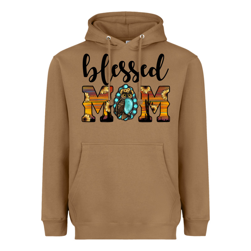 Blessed Mom Heavyweight Hoodie by JahusDesignShop | Teevron