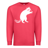 Cardinal raccoon Premium Sweatshirt - linhVisuals