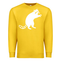 Lemon raccoon Premium Sweatshirt - linhVisuals